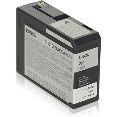 Epson T580 (C13T580100) - Fotoschwarz - Druckerpatrone