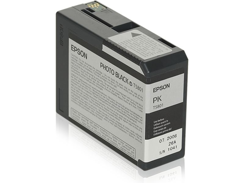Epson T580 (C13T580100) - Fotoschwarz - Druckerpatrone