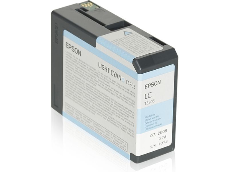 Epson T580 (C13T580500) - Hellcyan - Druckerpatrone