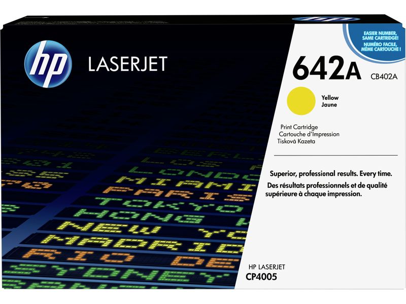 HP 642A (CB402A) - Gelb - Toner