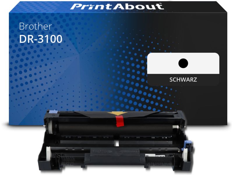 PrintAbout Trommel DR-3100 Schwarz für Brother