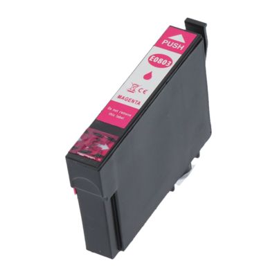 Druckerpatrone kompatibel mit Epson T0803 - Magenta