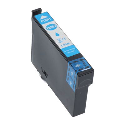Druckerpatrone kompatibel mit Epson T0802 - Cyan