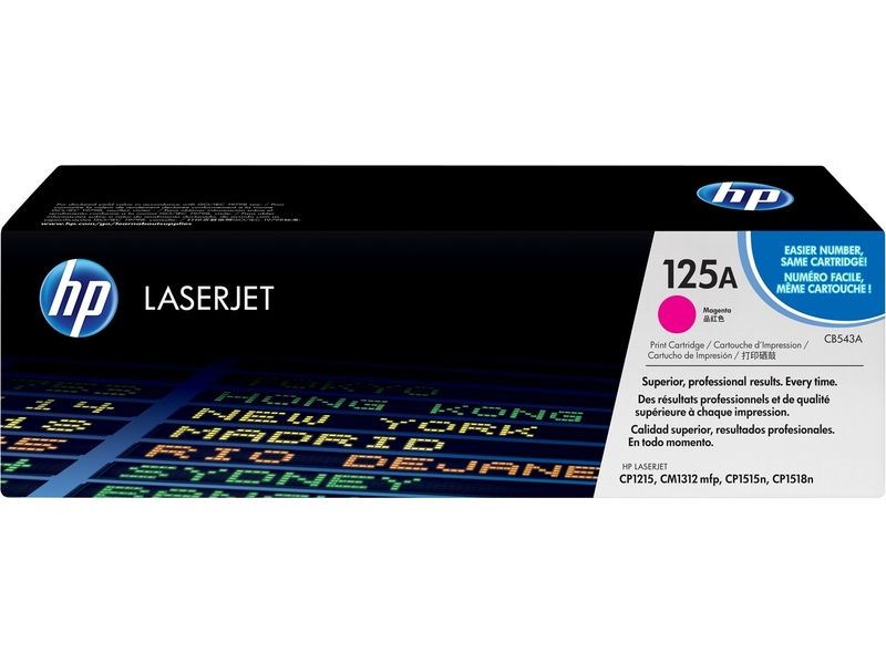 HP 125A (CB543A) - Magenta - Toner
