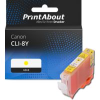 Druckerpatrone kompatibel mit Canon CLI-8Y - Gelb