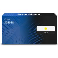 Toner kompatibel mit Epson S05018 (C13S050187) - Gelb