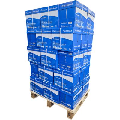 PrintAbout Premium A4-Papierpalette (100.000 Blatt)
