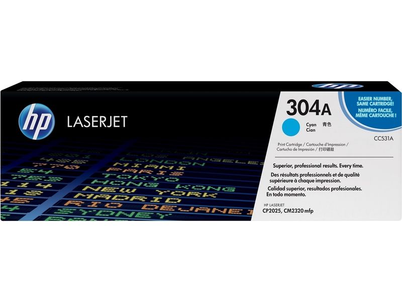 HP 304A (CC531A) - Cyan - Toner