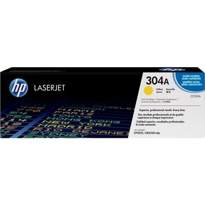 HP 304A (CC532A) - Gelb - Toner