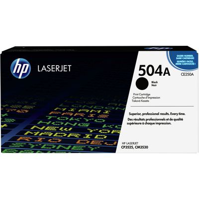 HP 504A (CE250A) - Schwarz - Toner