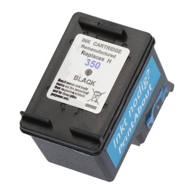 Druckerpatrone kompatibel mit HP 350XL (CB336EE) - Schwarz - Hohe Kapazität
