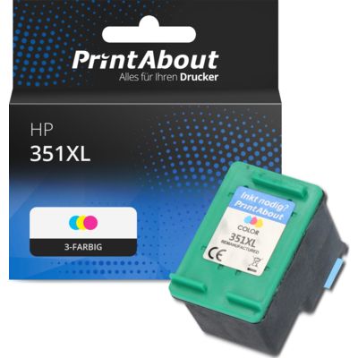 Druckerpatrone kompatibel mit HP 351XL (CB338EE) - 3-farbig - Hohe Kapazität