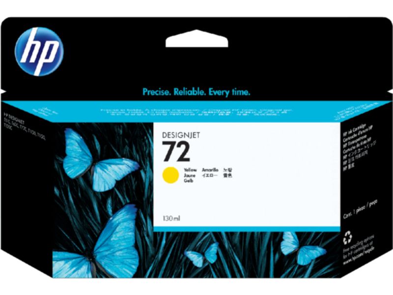 HP 72 (C9373A) - Gelb - Druckerpatrone