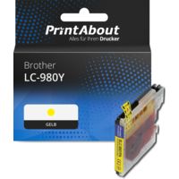 Druckerpatrone kompatibel mit Brother LC-980Y - Gelb