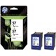 HP 57 (C9503AE) Druckerpatrone - 2x 3-farbig - Multipack