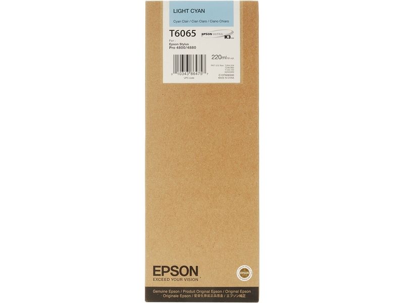 Epson C13T606540 - Hellcyan - Druckerpatrone
