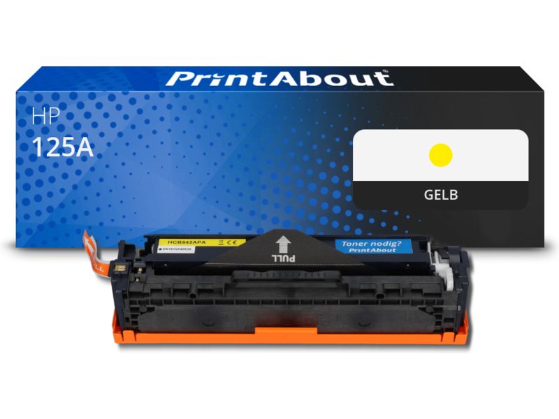 PrintAbout Toner 125A (CB542A) Gelb für HP