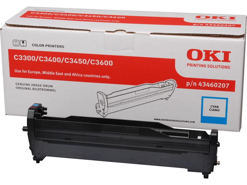 OKI 43460207 - Cyan - Trommel