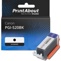 Druckerpatrone kompatibel mit Canon PGI-520BK - Schwarz