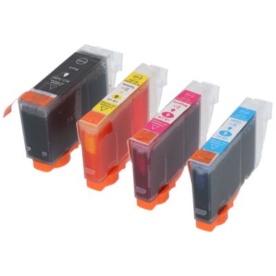 Druckerpatrone kompatibel mit Canon BCI-5BK - 4-farbig - Multipack