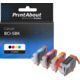 Druckerpatrone kompatibel mit Canon BCI-5BK - 4-farbig - Multipack