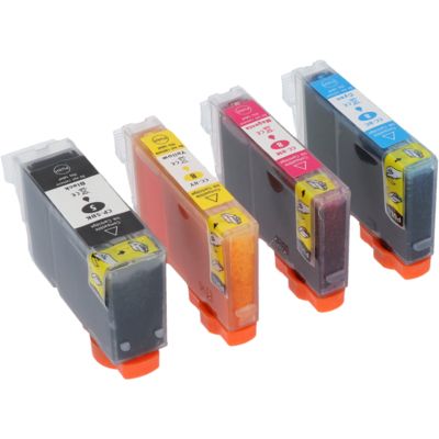 Druckerpatrone kompatibel mit Canon PGI-5BK 4-kleuren - 4-farbig - Multipack