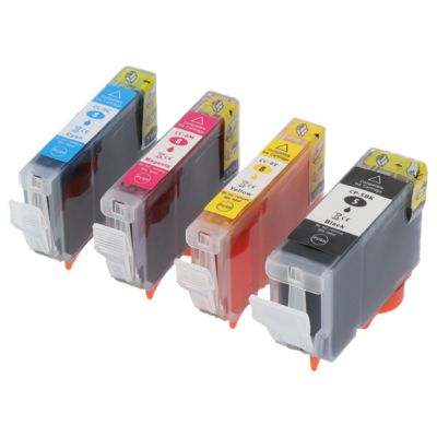Druckerpatrone kompatibel mit Canon PGI-5BK 4-kleuren - 4-farbig - Multipack