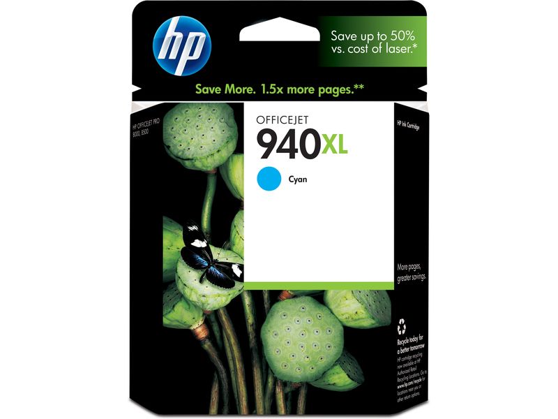 HP 940XL (C4907AE) - Cyan - Druckerpatrone - Hohe Kapazität