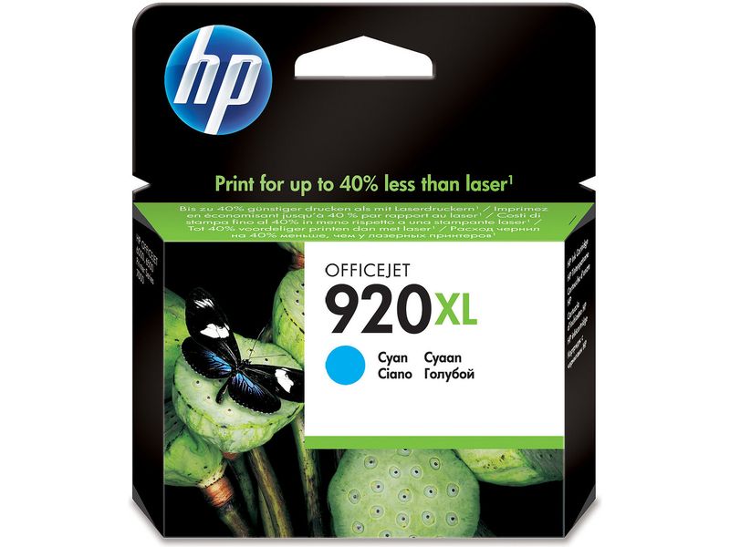 HP 920XL (CD972AE) - Cyan - Druckerpatrone - Hohe Kapazität