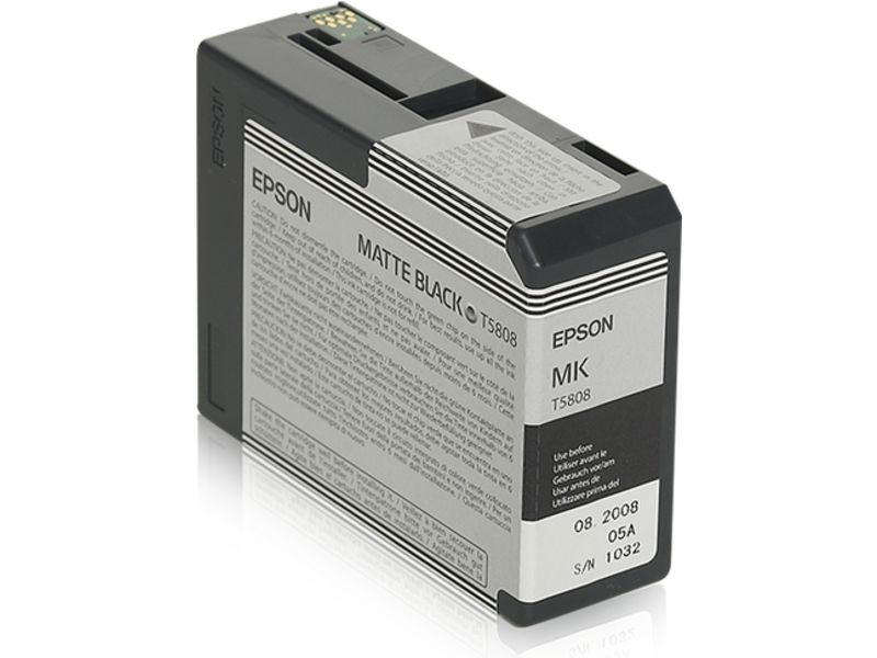 Epson T580 (C13T580800) - Mattschwarz - Druckerpatrone