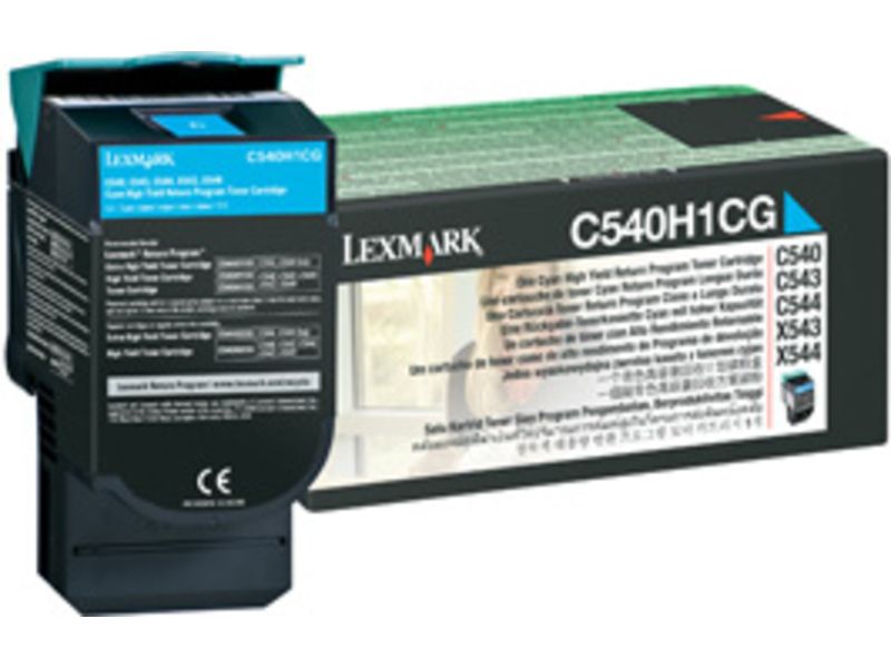 Lexmark C540H1CG - Cyan - Toner - Hohe Kapazität Image