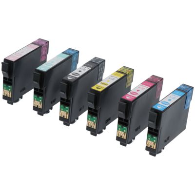 Druckerpatrone kompatibel mit Epson T0807 - 6-farbig - Multipack