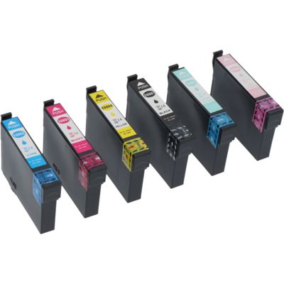 Druckerpatrone kompatibel mit Epson T0807 - 6-farbig - Multipack