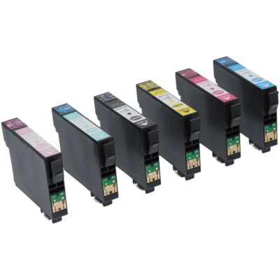 Druckerpatrone kompatibel mit Epson T0807 - 6-farbig - Multipack