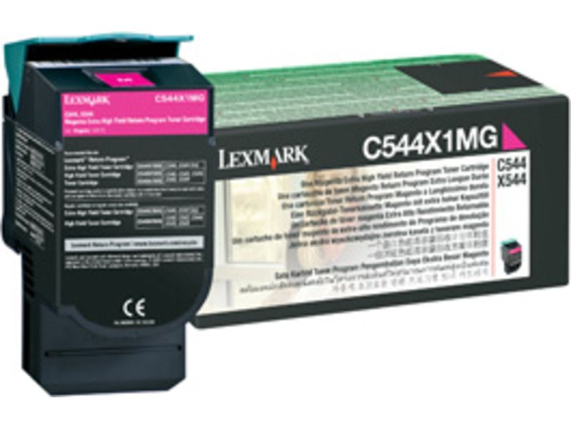 Lexmark C544X1MG - Magenta - Toner - Extra hohe Kapazität Image