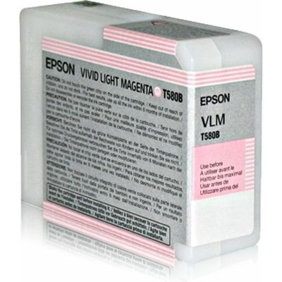 Epson T580B (C13T580B00) Druckerpatrone - Vivid Hellmagenta