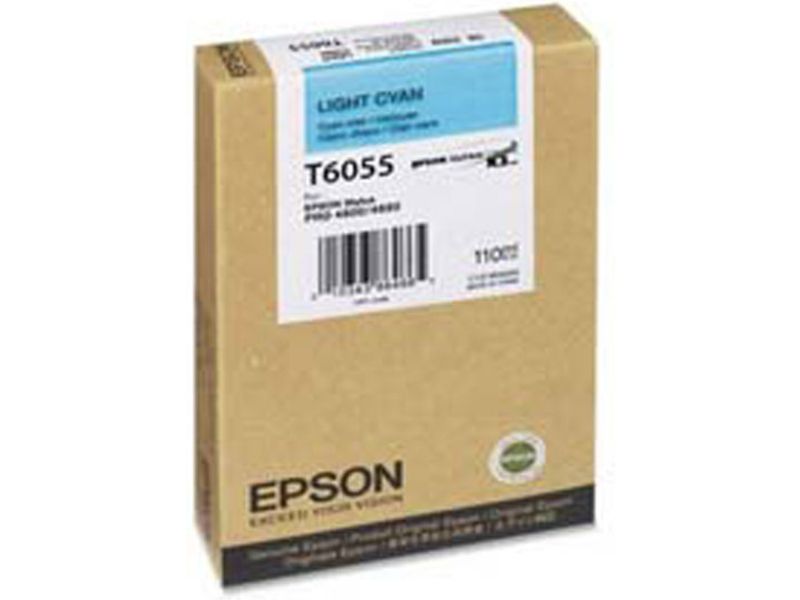 Epson T6055 (C13T605500) Druckerpatrone - Hellcyan