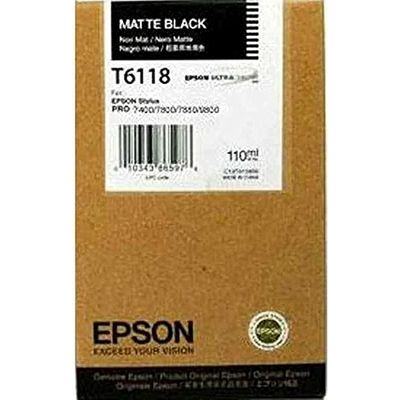 Epson T6118 (C13T611800) Druckerpatrone - Mattschwarz