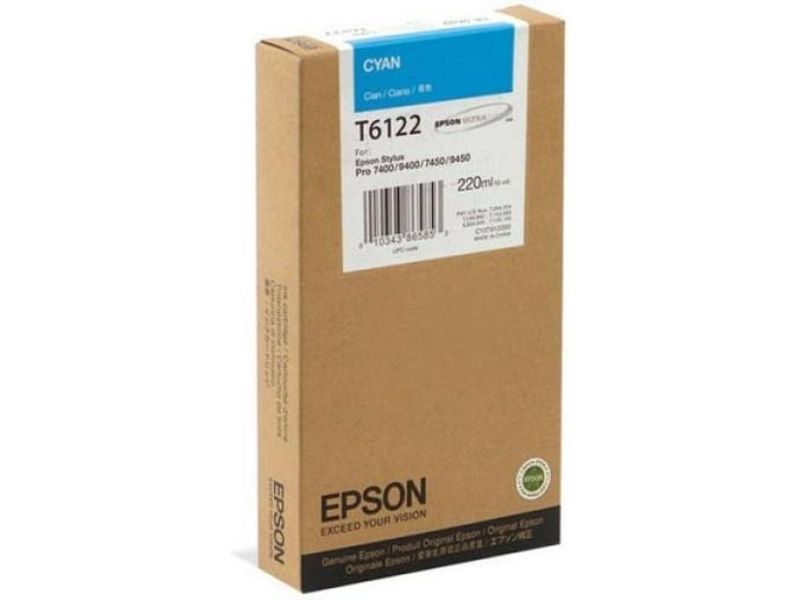 Epson T6122 (C13T612200) Druckerpatrone - Cyan