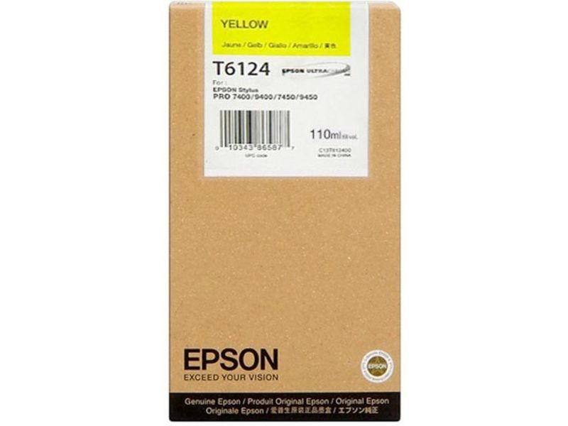 Epson T6124 (C13T612400) Druckerpatrone - Gelb