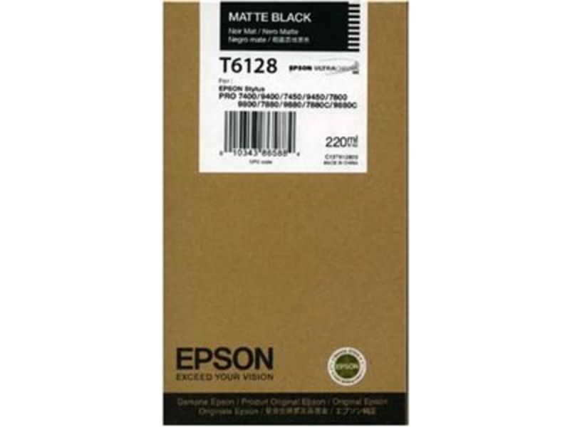 Epson T6128 (C13T612800) Druckerpatrone - Mattschwarz