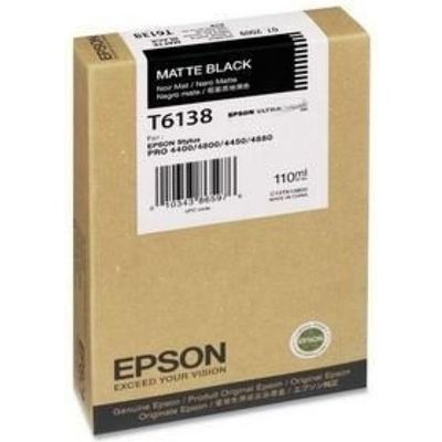 Epson T6138 (C13T613800) Druckerpatrone - Mattschwarz