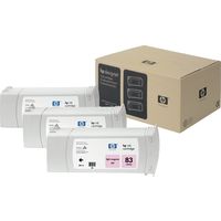 HP 83 (C5077A) Druckerpatrone - 3x UV light magenta - Multipack