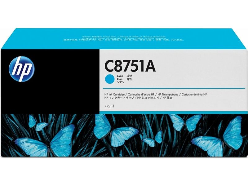 HP C875 (C8751A) - Cyan - Druckerpatrone
