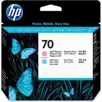 HP 70 (C9405A) - Hellcyan + Hellmagenta - Druckkopf