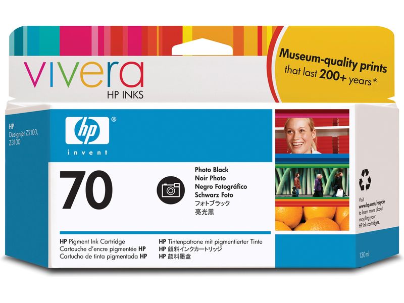 HP 70 (C9449A) - Fotoschwarz - Druckerpatrone