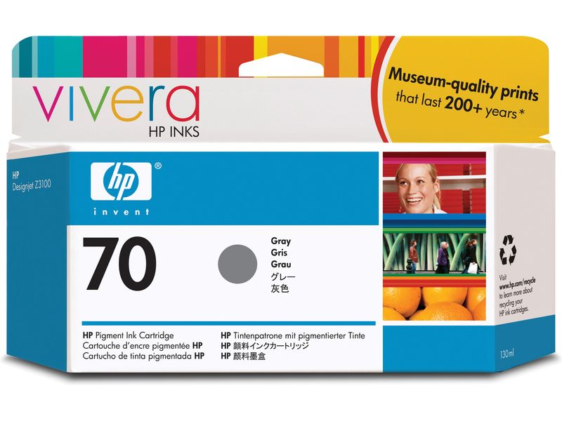 HP 70 (C9450A) - Grau - Druckerpatrone