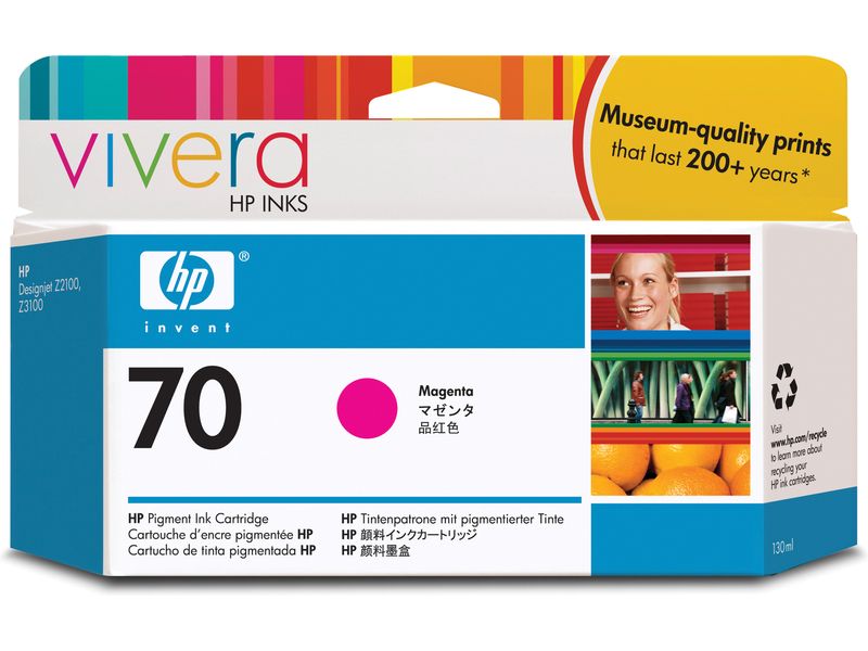 HP 70 (C9453A) - Magenta - Druckerpatrone