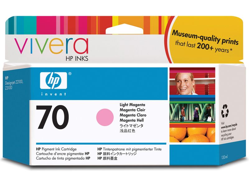HP 70 (C9455A) - Hellmagenta - Druckerpatrone