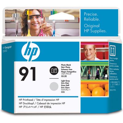 HP 91 (C9463A) - Fotoschwarz + -hellgrau - Druckerpatrone